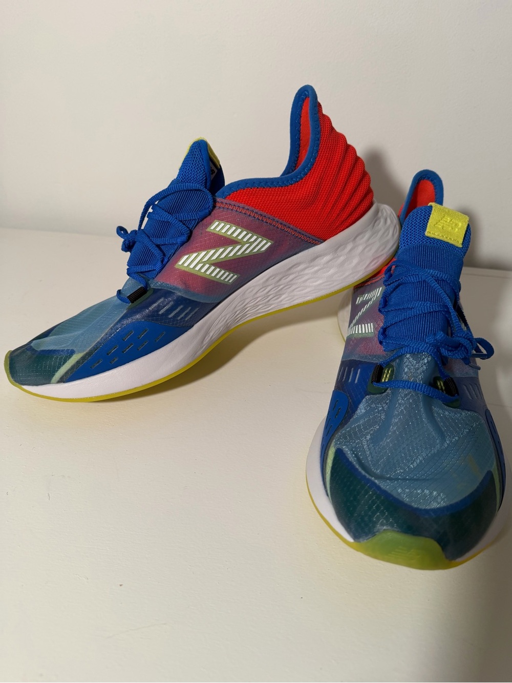 New Balance Men’s Fresh Foam Roav Blur Translucent Running Sneakers. Sz. 12